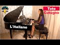 L Italiano Lasciatemi Cantare Toto Cutugno Piano Cover With Lyrics By Marina Kirova
