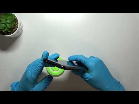 Checking Color of phone Cubot r19 / Blue Color Presentation of Cubot r19