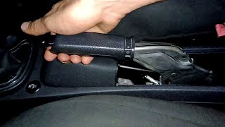 Opel / Vauxhall Corsa D quick hand brake adjust