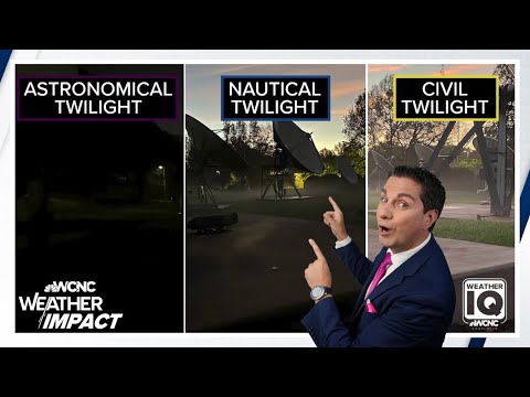 Breaking down the stages of twilight | Weather IQ