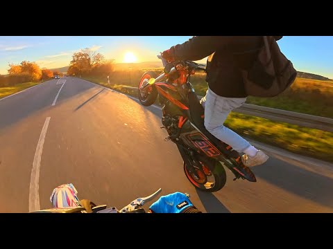 INSANE SUN CHASE WITH MY FANTIC XMF 125!