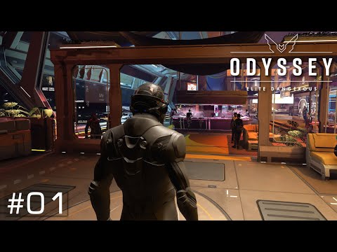 Elite Dangerous: Odyssey - Commander Starlord Raiker meldet sich zum Dienst - #01