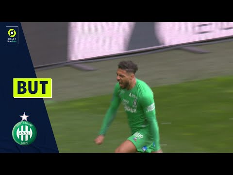 But Denis BOUANGA (9' - ASSE) AS SAINT-ÉTIENNE - OLYMPIQUE DE MARSEILLE (2-4) 21/22