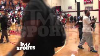 Master P -- ATTACK WITH STEEL CHAIR ... During Fight At Rapper&#39;s Basketball Game