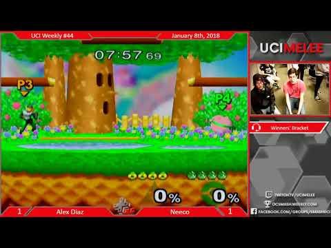 UCI Melee Weekly #44 - Neeco vs. Alex Diaz Winners' Bracket