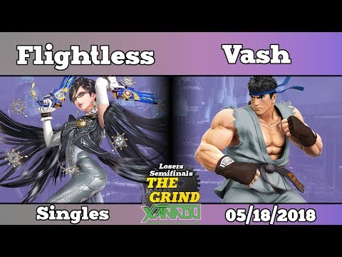 The Grind 27 Flightless (Bayonetta) vs Vash (Ryu) Losers Semifinals