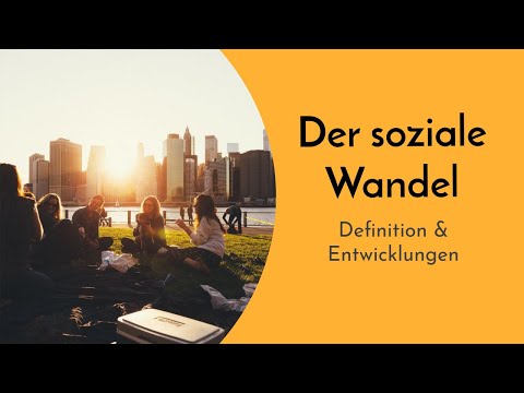 Social change in society explained simply! Definition of the term & trends