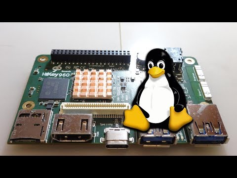 First Look At Linux Gnu Os On Lemaker Hikey 960 Using Linux 4 9