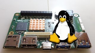 First Look at Linux/GNU OS on LeMaker HiKey 960 using Linux 4.9
