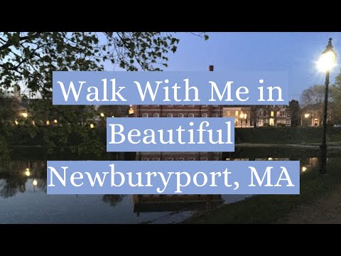 A WALK IN NEWBURYPORT, MA. Still COVID, but Still BEAUTIFUL (Inside & Out) #newburyportma, #nbptma