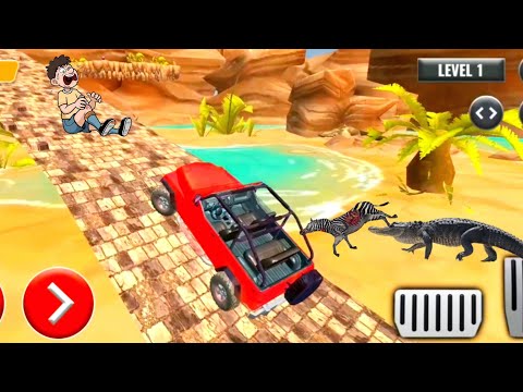 Hill Cilmb SUV Car driving Simulator - Offroad Hammer Mountain Driving -. Andriod Gameplay