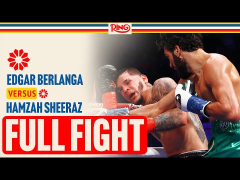 THE FULL FIGHT! Hamzah Sheeraz DESTROYS Edgar Berlanga