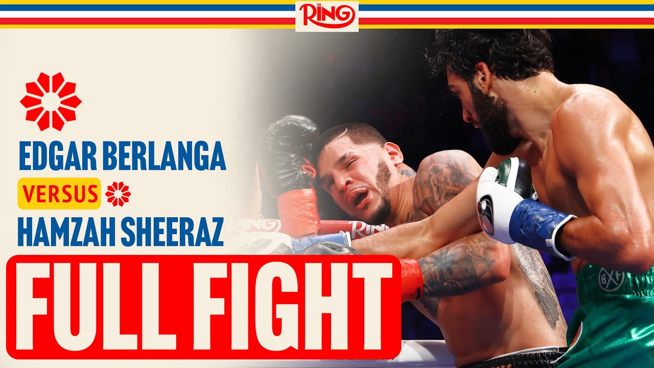 THE FULL FIGHT! Hamzah Sheeraz DESTROYS Edgar Berlanga