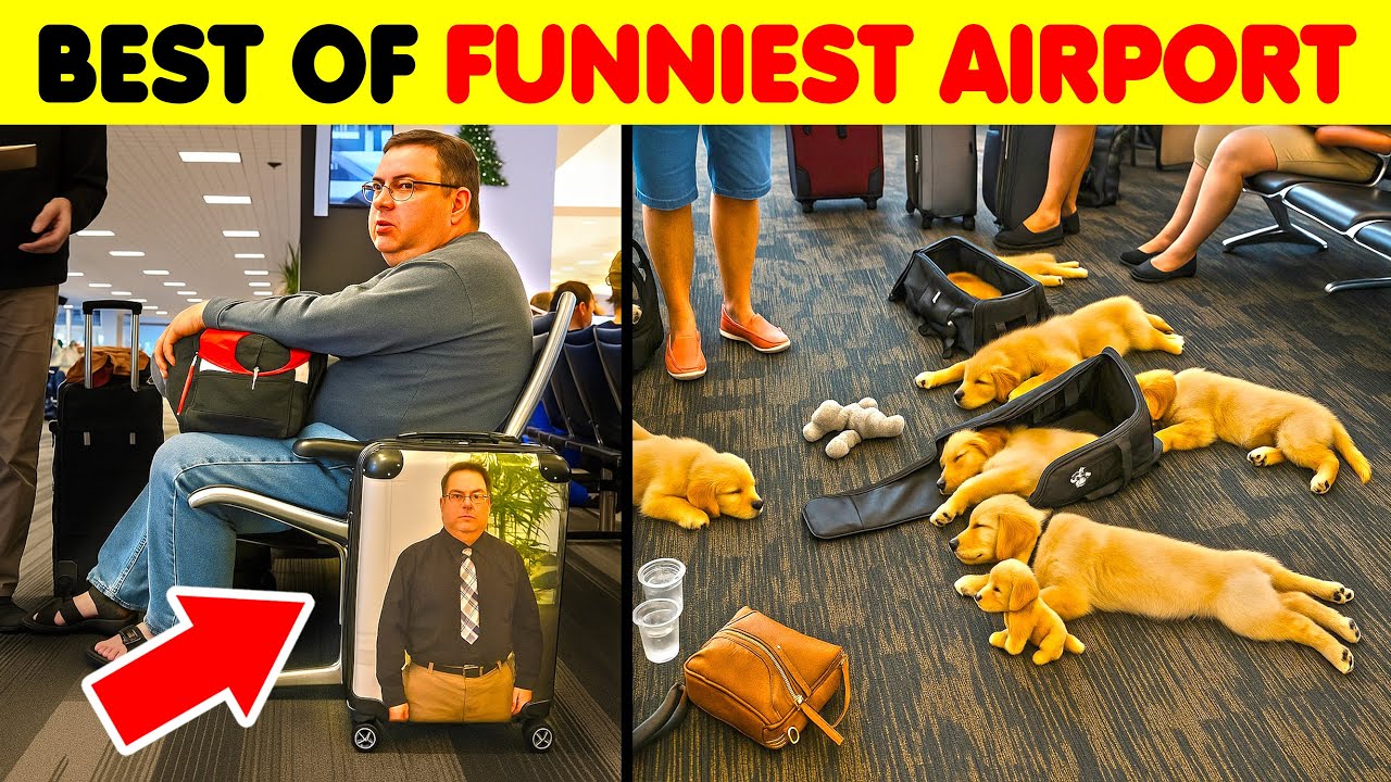 The Best Of Funniest Photos Taken At Airports