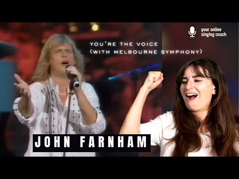 John Farnham - You're The Voice (live) - Vocal Coach Reaction & Analysis