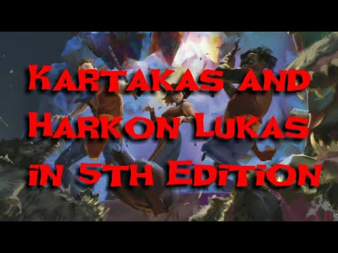 Kartakass and Harkon Lukas in 5th Edition - Ravenloft Lore
