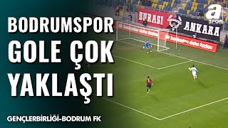 Bodrum FK, Adem Metin Türk İle 35. Dakikada İkinci Gole Çok Yaklaştı |
