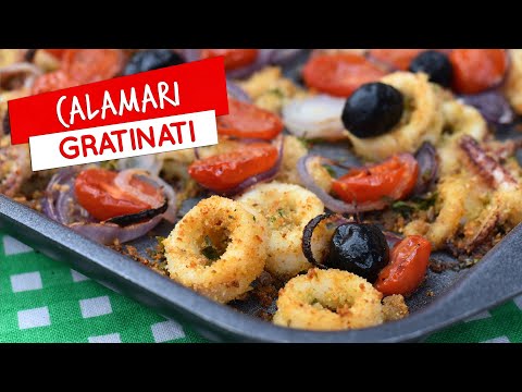 Baked Calamari Gratin: A Quick and Easy Dinner Recipe