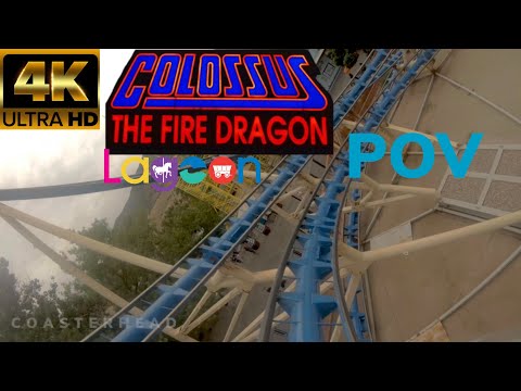 Colossus The Fire Dragon POV {Front Row} 4K 60fps