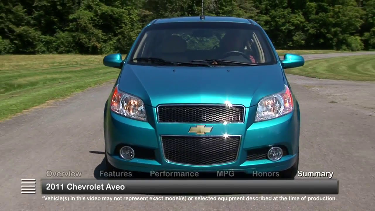 2011 Chevrolet Aveo Used Car Report