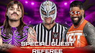 WWE 2K25 - Jey Uso VS Dominik Mysterio - Special Guest Referee Match Rey Mysterio | WWE