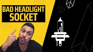 Chrysler 200 Headlight Socket Replacement