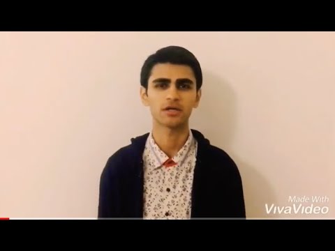 Pranav Anand Audition & Intro Video