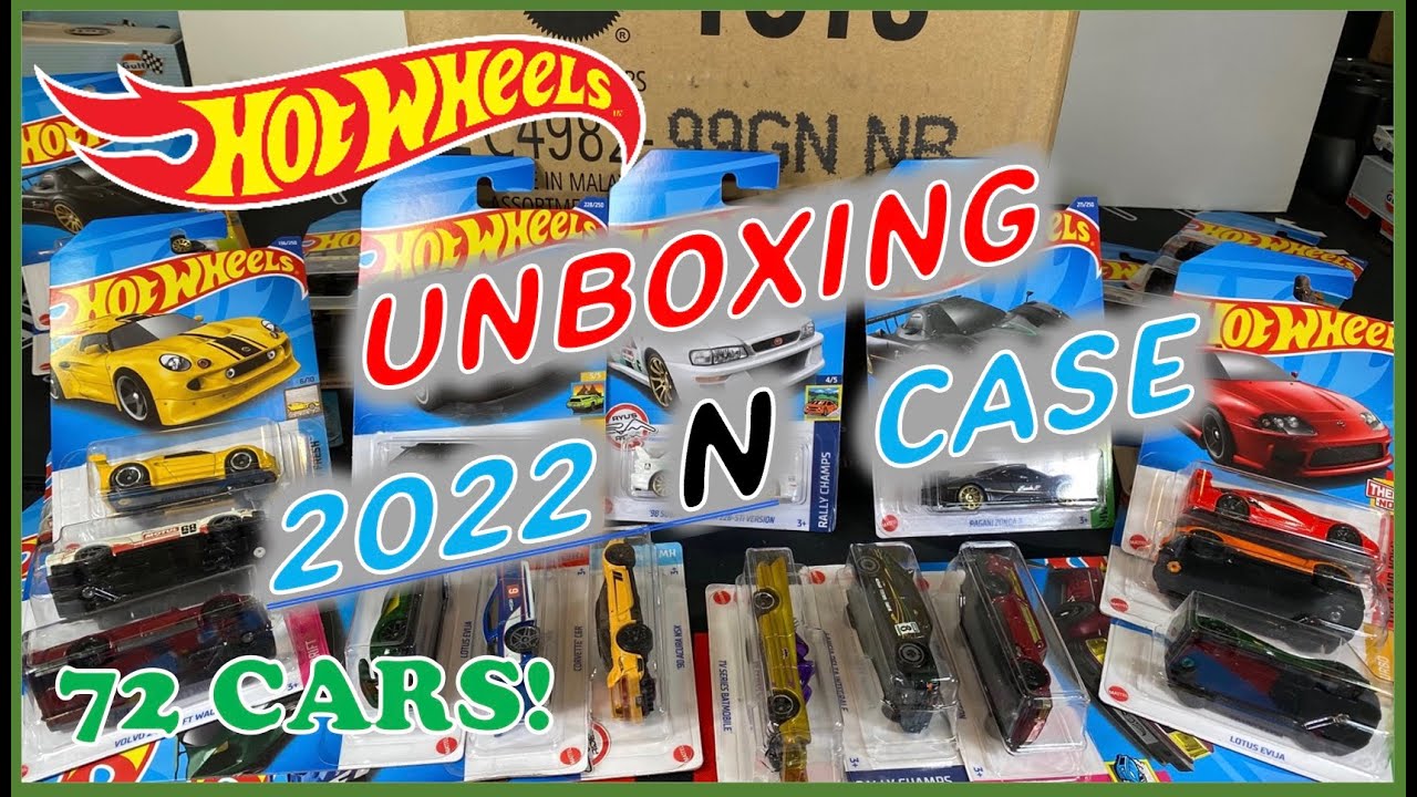 Watch video Unboxing Hot Wheels 2022 N Case - Good Case - Amazing Pagani!!! Now Unboxing Hot Wheels 2022 N Case - Good Case - Amazing Pagani!!!