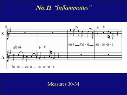 Score Pergolesi Stabat Mater 11 Inflammatus