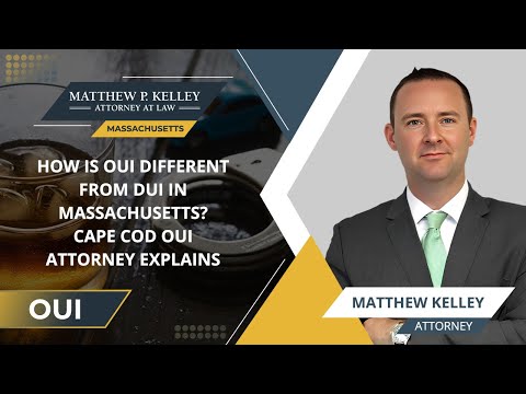 How Is OUI Different From DUI In Massachusetts? Cape Cod DUI Attorney Explains
