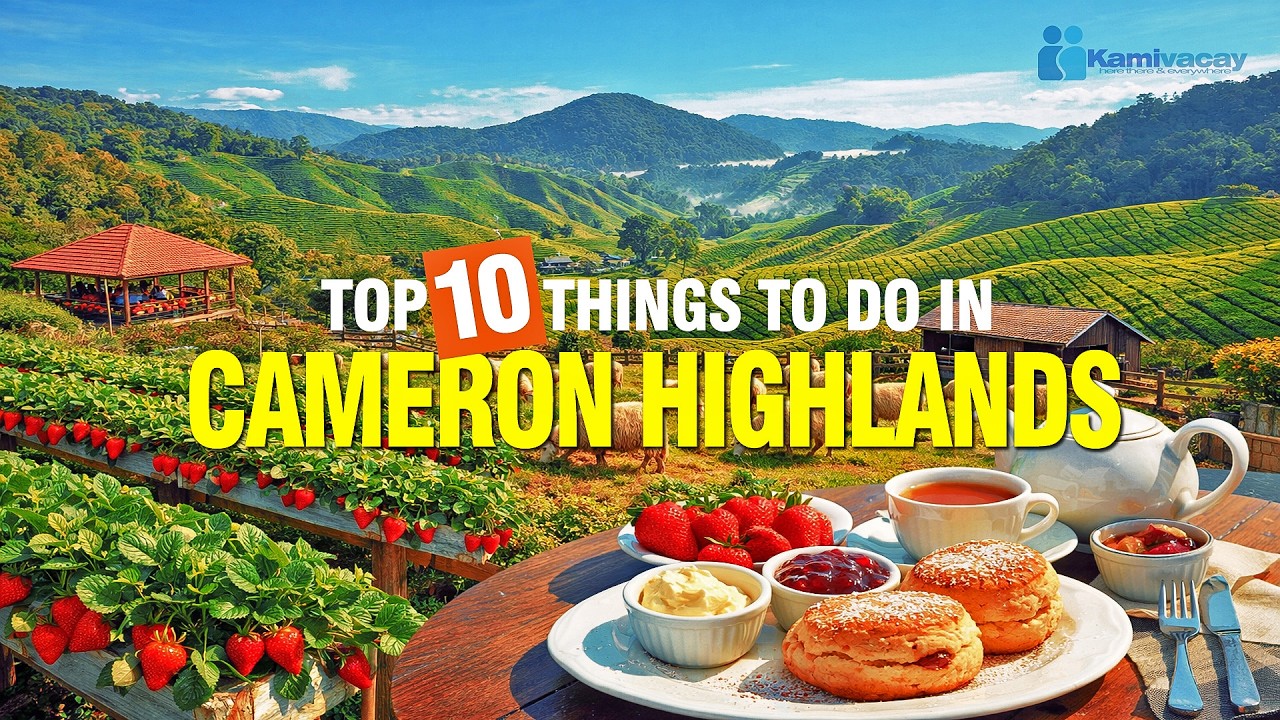 TOP 10 THINGS TO DO IN CAMERON HIGHLANDS | TOURIST ATTRACTIONS 🇲🇾 [4K]