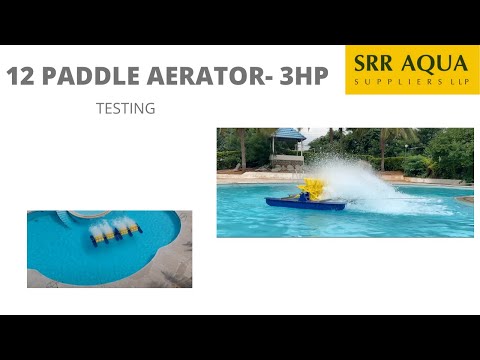 12 Paddle Wheel Aerator 3HP