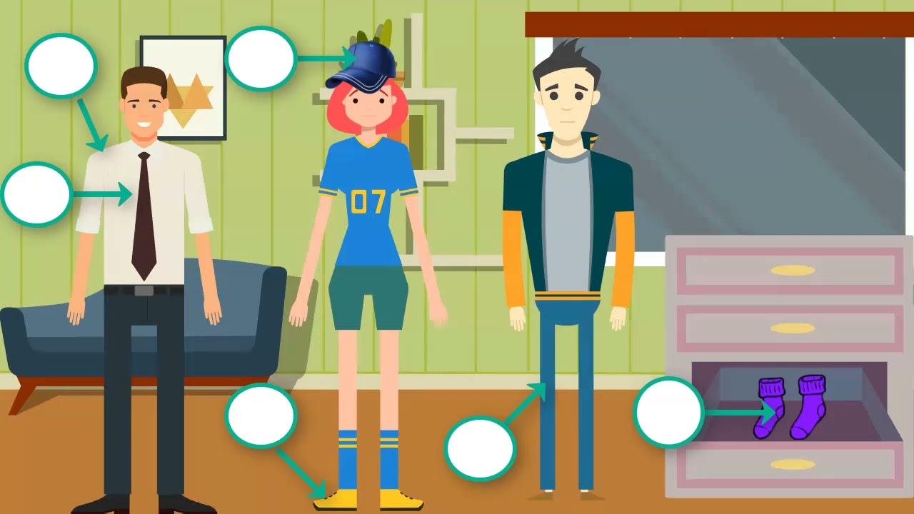 Clothes - Listening Exercise for A1 students