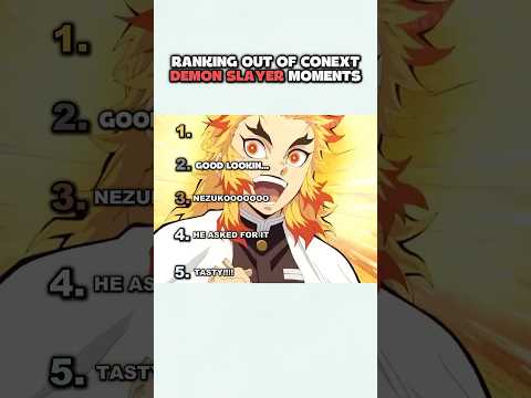 Ranking hilarious Demon slayer moments