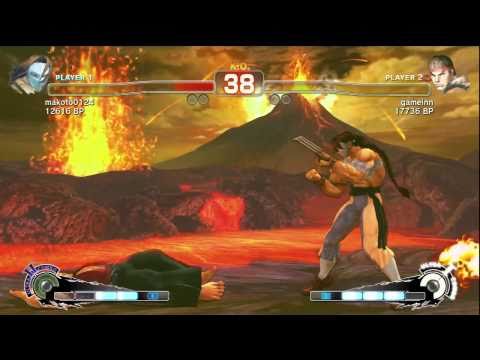 SSF4: Makoto (Claw) VS gameinn (Ryu)