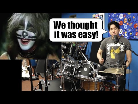 Peter Criss SUCKS?? Try Playing His Most Famous Beat!