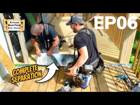 Kitchen Addition & Remodel EP06 | Interior wall demolition and critical flashing details