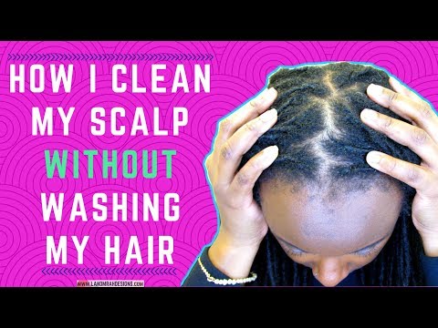 How To Get A Clean Scalp Without Washing Your Hair - YouTube