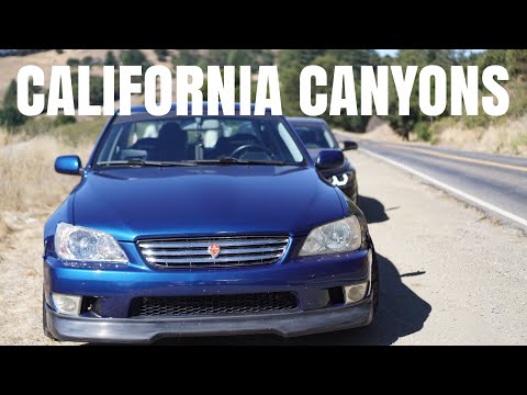 Drift IS300 Drives California Canyons!