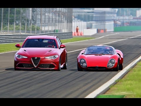 Alfa Romeo Giulia Quadrifoglio vs Alfa Romeo 33 Stradale