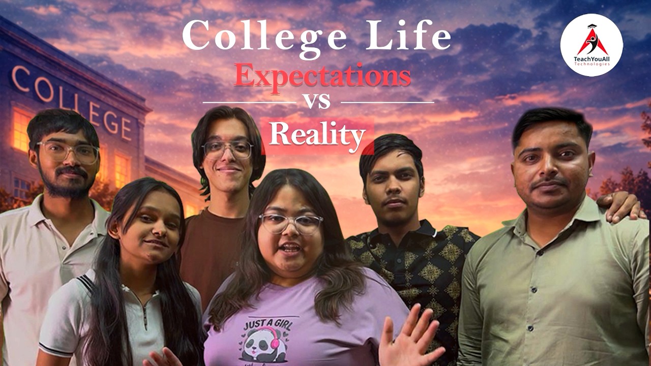College Life Expectation vs Reality… totally different!