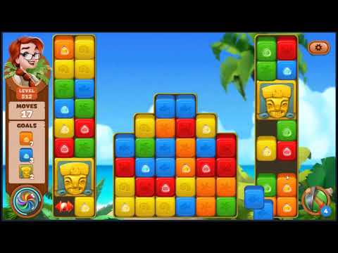 Lost Island Blast Adventure Level 512 - NO BOOSTERS 🏝️ | SKILLGAMING ✔️