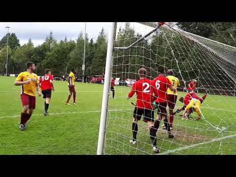 FA Cup 2018/19 1st Qualifying Round: AFC UCKFIELD TOWN v AFC CROYDON ATHLETIC