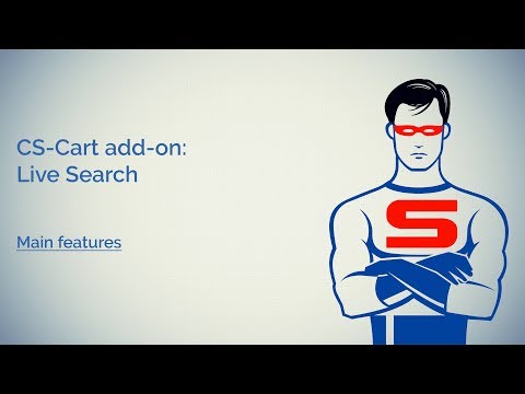 CS-Cart "Live Search" add-on