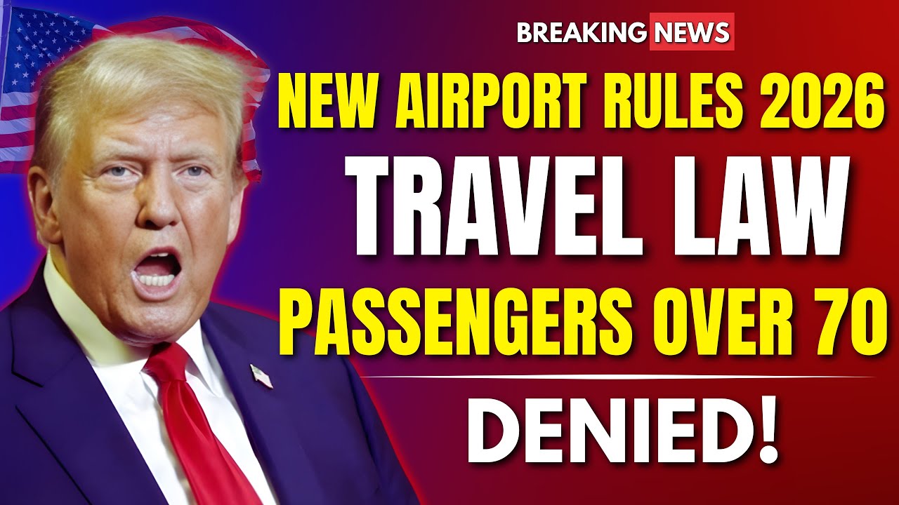 Flying After 70 in 2026? New Airport Rules Are Stopping Seniors at Boarding Gates