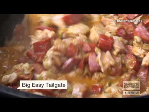 Tailgating in New Orleans with food that's 'off the chain'