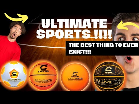 Cipton LED Light Up the night Basketball,  Pump Included, Premium Rubber