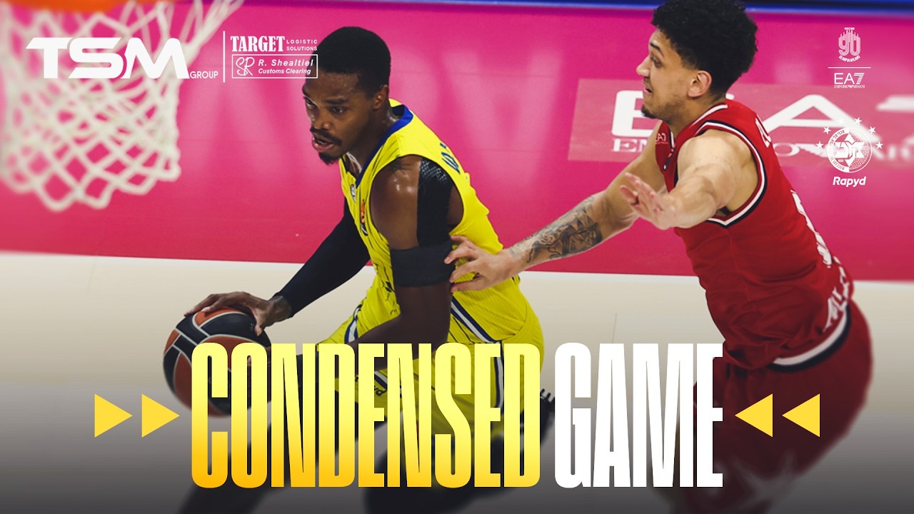 תרכיז המשחק: אולימפיה מילאנו - מכבי Rapyd ת"א 87:96