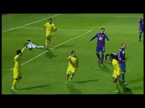 Gol de Jonathan Pereira 0 1 en el SD Huesca   Villarreal CF   HD HD