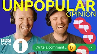 "I'd rather be dumped BY TEXT!": Coldplay Unpopular Opinion 😠